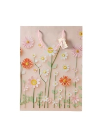 Пакет подарочный "Spring flowers", 30*41*11 см (VA-744)