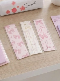 Набор бумажных закладок "Candy pink", 4 шт. (PD1098)