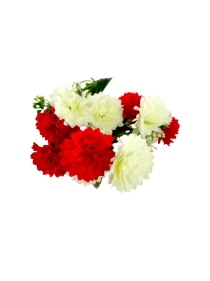 Букет искусственный из 10 цветков "Астры", 30 см