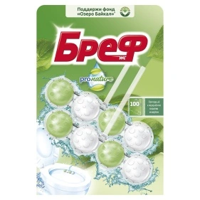 Бреф средство чистящее для унитаза 2*50 г pro nature