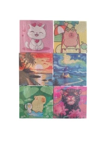 Алмазная мозаика на подрамнике, 20*20 см, артикул  ML-2226