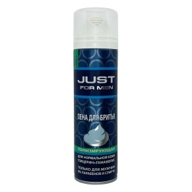 ПЕНА для бритья JUST for MEN 200 мл для Нормальной кожи