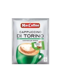Напиток коф. раств. (3в1) "Капучино Ди Торино" с корицей "MacCoffee" 25,5г