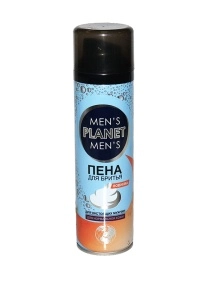 ПЕНА для бритья MENs Planet 200 мл для нормальной кожи