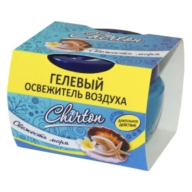 Гелевый освежитель воздуха Чиртон "Свежесть Моря" 120гр.