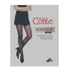 Колготки женские CONTE ELEGANT BONHEUR, р.2, nero