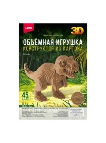 Конструктор из картона. Объёмная игрушка в ассортименте