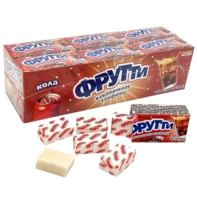 Жеват. конфета "Фрутти" с аром. колы,36г