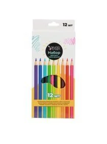 Набор карандашей цветных, 12 шт