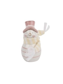 Фигурка декоративная "Снеговик",6,5*6,5*13 см