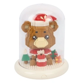 Подарочный конструктор Pan Fun "Christmas Bear", с подсветкой (XRE260323162)