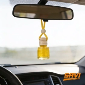 Ароматизатор в авто, бутылочка, 8 мл, Yellow: Lemon