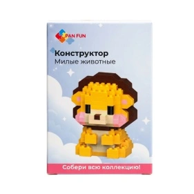 Конструктор "Милые животные", ТМ Pan Fun, артикул PR033