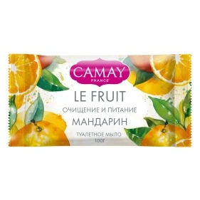 CAMAY le fruit мандарин МЫЛО ТУАЛЕТНОЕ 100 гр