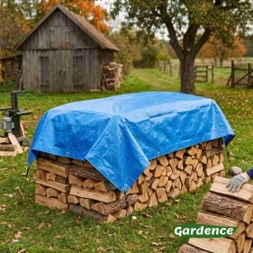Тент укрывной Gardence универсальный с люверсами размер 285*385 см (PI1044)