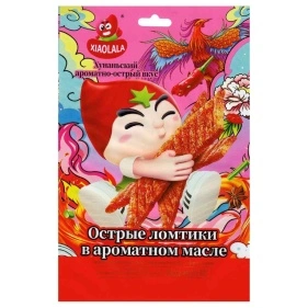 Снеки пшен. со вк. «Хунаньский ароматно-острый вкус» форма «Ломтики», 40 г