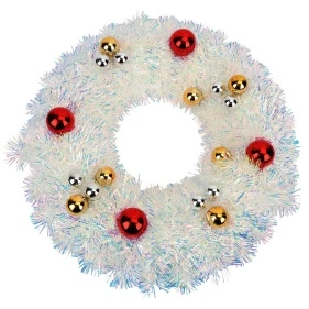 Венок новогодний Снежный вальс, 38 см (NYR2634766)
