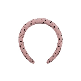 Ободок "Косичка", 2,8 см, микс цветов (ML-2386)