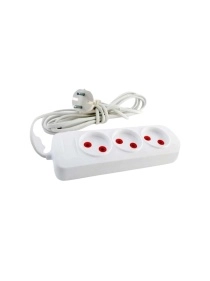 Удлинитель У10-447 "Веллконт" 3гн 1,5м в инд. упаковке