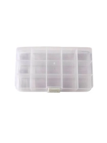 Контейнер для мелочей, 15 ячеек, 17*10*2 см