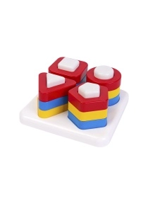 Игрушка "Сортер-пирамидка" Формы и цвета