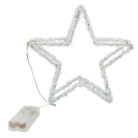 Фигурка декоративная Снежный вальс с LED подсветкой "Bright ornament", 22*16 см (NYR2635445)