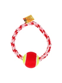 Игрушка-грызун для животных "Мячик", 17 см