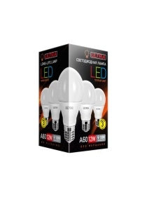 Лампа светодиодная ULTRA LED A60 12W E27 3000K
