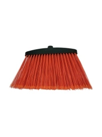 Метла плоская 275мм с резьбой под черенок D22