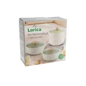 Бульонница с крышкой, 700 мл (PD1007)