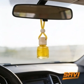 Ароматизатор в авто, бутылочка, 8 мл, Yellow: Lemon