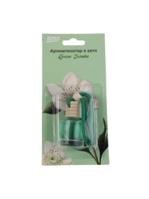 Ароматизатор в авто (бутылочка) Green: Jasmine SAVI