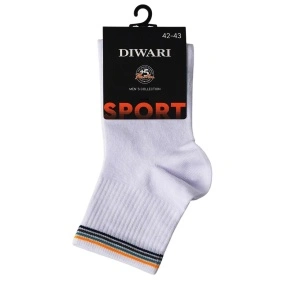 Носки мужские DIWARI SPORT, р.29, 972 белый