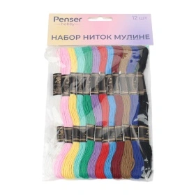 Набор ниток мулине, 12 шт (PX0626-1)