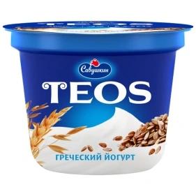 Йогурт "Греч. TEOС" мас. дол. жира 2,0 % п/ст, 250г