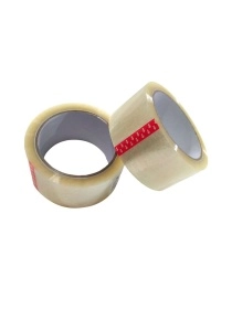 Клейкая лента прозрачная, 48 мм*66 м*40 мкр