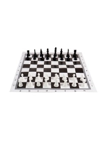 ШАХМАТЫ и ШАШКИ КЛАССИЧЕСКИЕ в ПАКЕТЕ поле 28,5х28,5 см