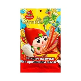 Снеки пшен. со вкус. «Хунаньский ароматно-остр. вкус» Форма «Палочки», 105г