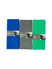 Салфетка для сушки посуды из микрофибры "Клетка", 38,5*49 см, микс цвета 