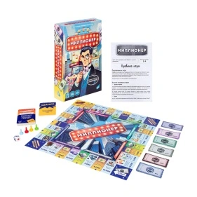 2506C Игра детская настольная "Миллионер. New"