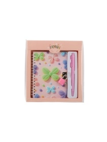 Набор подарочный "Candy Pink" (ручка+блокнот для записей), микс дизайнов (артикул XRE25070101)