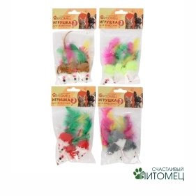 Игрушка для животных, 3 шт
