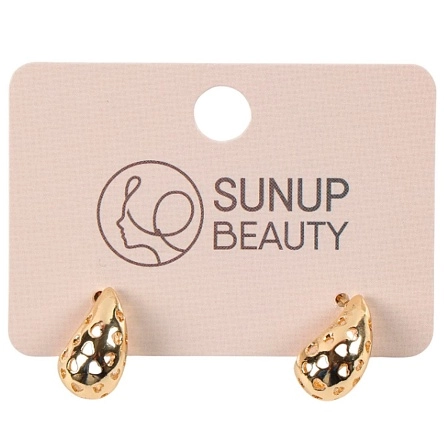 Серьги "Fashion-5", 1,5 см (DY-599)