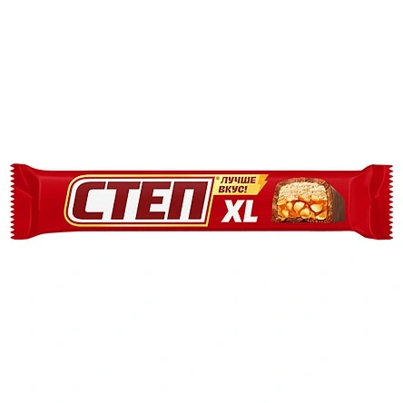 Батончик "Степ" XL нуга, арахис., 65г