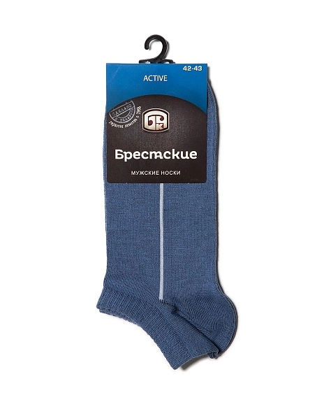 Носки муж. ACTIVE 006 р.29, ультрокорот. джинс