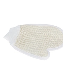 Мочалка-варежка, сизаль, 17*21 см