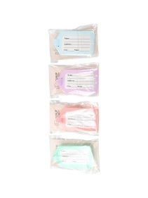 Багажная бирка на сумку, 9 см (PZ099)