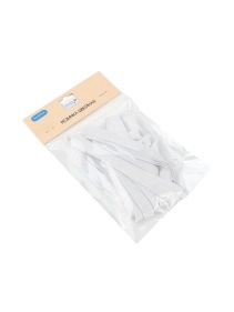 Резинка швейная, цвет белый,  4±0,3 м * 1,2 см