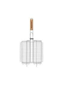 Решетка-гриль BOYSCOUT, универсальная глубокая, 50(+5)x25x25x4 cм