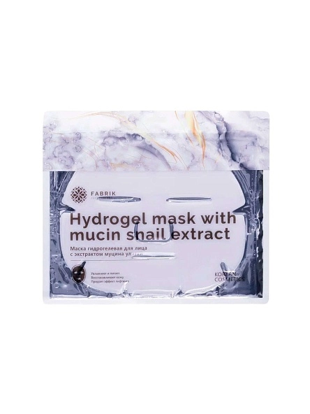 Маска FK д/лица гидрогелевая с экстрактом муцина улитки